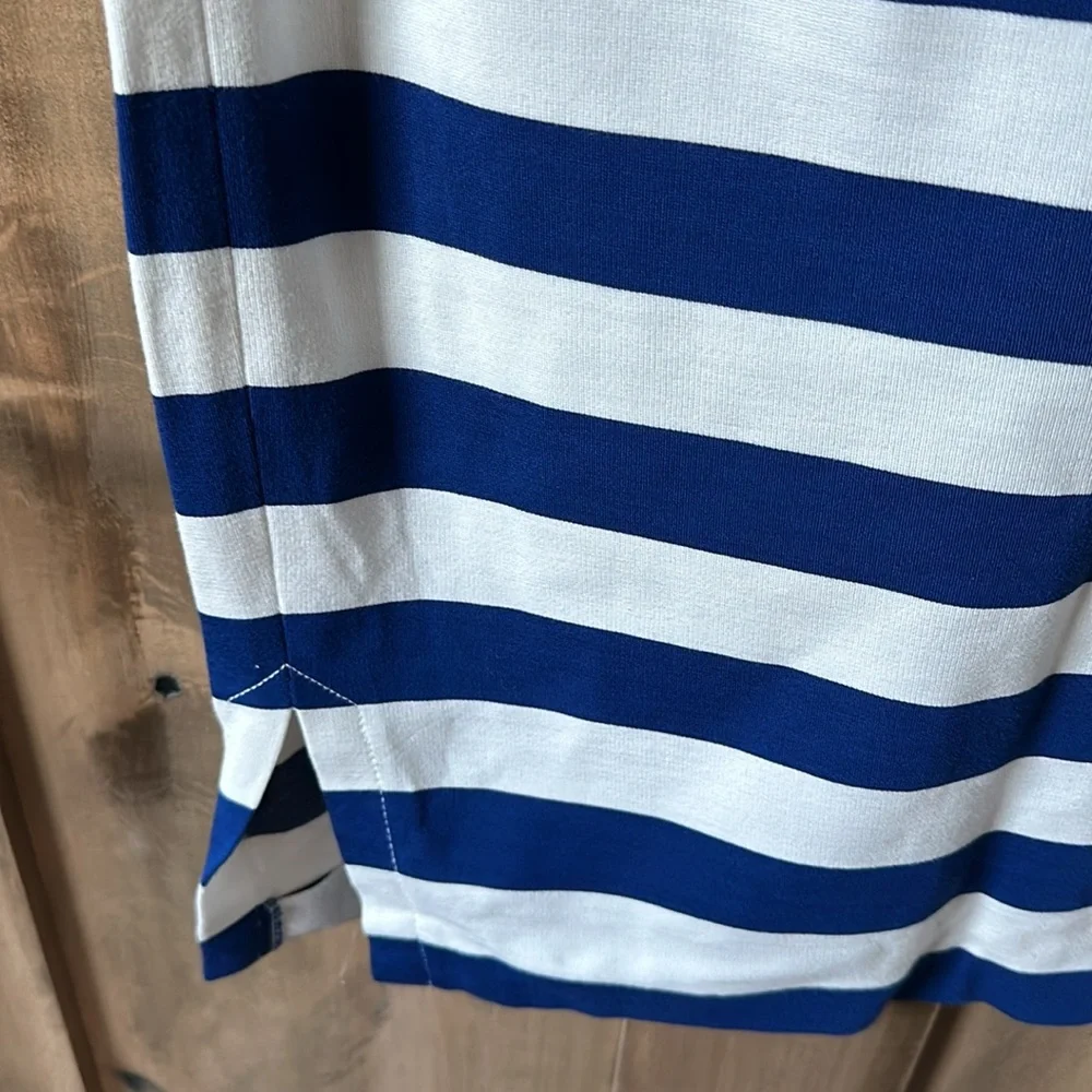 Banana Republic Striped Stretch Pencil Skirt